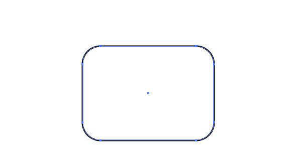 AI里啲圓角矩形，在矩形已經畫好啲情況下如何修改圓度弧度？
